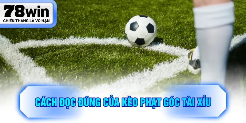 Cách đọc đúng của kèo phạt góc tài xỉu